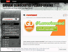 Tablet Screenshot of giovanidemocraticipu.wordpress.com