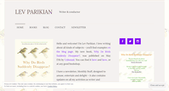 Desktop Screenshot of levparikian.wordpress.com