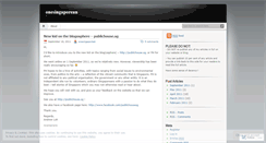 Desktop Screenshot of onesingaporean.wordpress.com