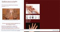 Desktop Screenshot of handlezen.wordpress.com