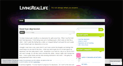 Desktop Screenshot of livingreallife.wordpress.com
