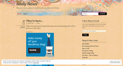 Desktop Screenshot of nitelynews.wordpress.com