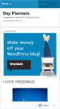 Mobile Screenshot of dayplanners.wordpress.com