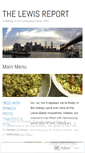 Mobile Screenshot of lewisreport.wordpress.com