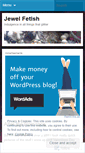 Mobile Screenshot of myjewelfetish.wordpress.com