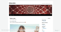 Desktop Screenshot of linkerobin.wordpress.com