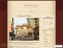 Tablet Screenshot of imagesblog.wordpress.com