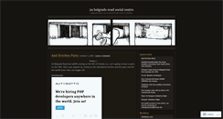 Desktop Screenshot of belgraderoad.wordpress.com
