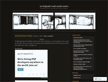 Tablet Screenshot of belgraderoad.wordpress.com