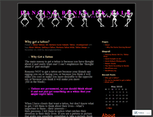 Tablet Screenshot of dancingbonesinkinc.wordpress.com