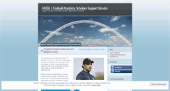Desktop Screenshot of fasss.wordpress.com