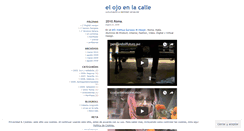 Desktop Screenshot of elojoenlacalle.wordpress.com