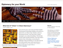 Tablet Screenshot of diplomacyworld.wordpress.com