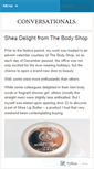 Mobile Screenshot of conversationals.wordpress.com