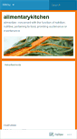 Mobile Screenshot of alimentarykitchen.wordpress.com
