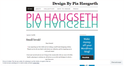 Desktop Screenshot of piahaugseth.wordpress.com