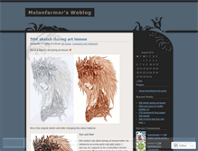 Tablet Screenshot of melonfarmer.wordpress.com
