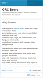 Mobile Screenshot of grcboard.wordpress.com