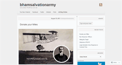Desktop Screenshot of bhamsalvationarmy.wordpress.com