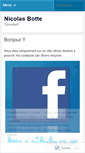 Mobile Screenshot of nicolasbotte.wordpress.com