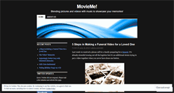 Desktop Screenshot of moviemecodotcom.wordpress.com