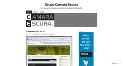 Desktop Screenshot of camaraescura.wordpress.com