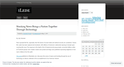 Desktop Screenshot of ilede.wordpress.com