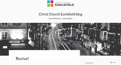 Desktop Screenshot of christchurchearlsfield.wordpress.com