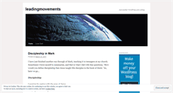 Desktop Screenshot of leadingmovements.wordpress.com