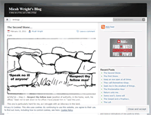 Tablet Screenshot of micahwright.wordpress.com