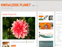 Tablet Screenshot of knowledgeplanet.wordpress.com