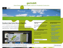 Tablet Screenshot of gechobilt.wordpress.com
