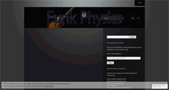Desktop Screenshot of funkphysics.wordpress.com