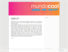 Tablet Screenshot of mundocool.wordpress.com