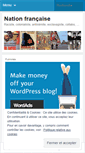 Mobile Screenshot of nationfrancaise.wordpress.com
