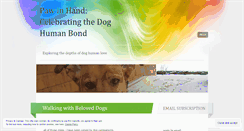 Desktop Screenshot of pawinhand.wordpress.com