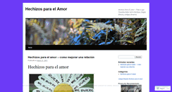 Desktop Screenshot of loshechizosparaelamor.wordpress.com