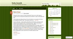 Desktop Screenshot of bukukomik1.wordpress.com