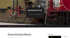 Desktop Screenshot of bikesncoffee.wordpress.com
