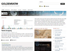 Tablet Screenshot of goldenratiphi.wordpress.com