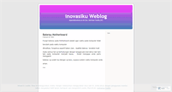 Desktop Screenshot of inovasiku.wordpress.com