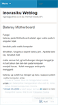 Mobile Screenshot of inovasiku.wordpress.com