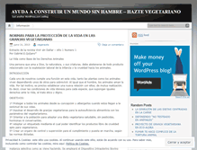 Tablet Screenshot of haztevegetariano.wordpress.com
