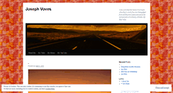 Desktop Screenshot of jvoves.wordpress.com