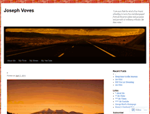 Tablet Screenshot of jvoves.wordpress.com