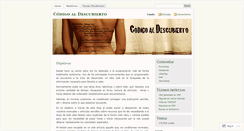 Desktop Screenshot of codigoaldescubierto.wordpress.com