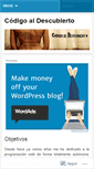 Mobile Screenshot of codigoaldescubierto.wordpress.com