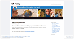 Desktop Screenshot of hlnfamily.wordpress.com
