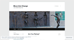 Desktop Screenshot of moveintochange.wordpress.com