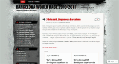 Desktop Screenshot of barcelonaworldrace.wordpress.com